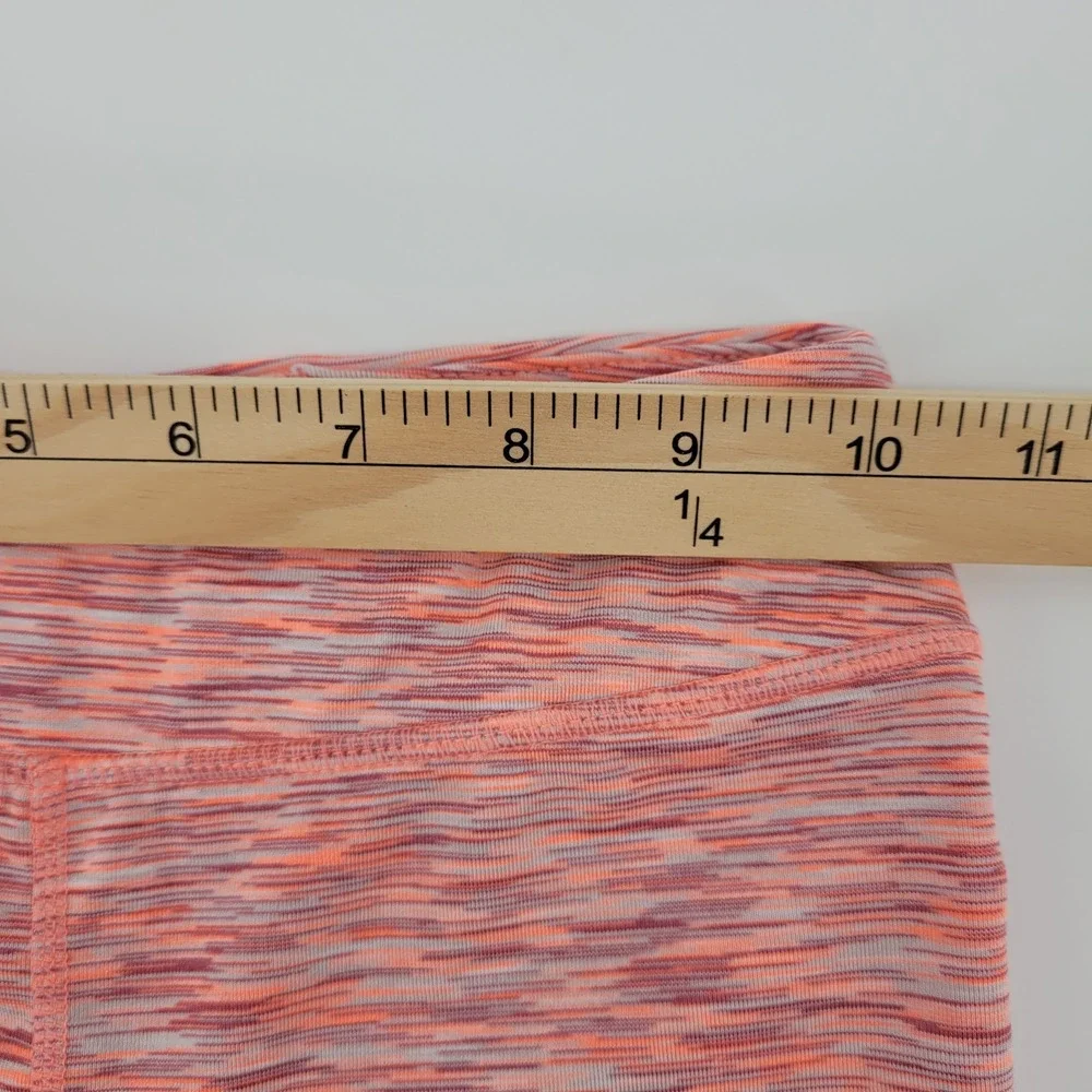 Gymboree School Girls M 7-8 Space Dye Leggings Bundle Blue Pink Orange 3 Pairs